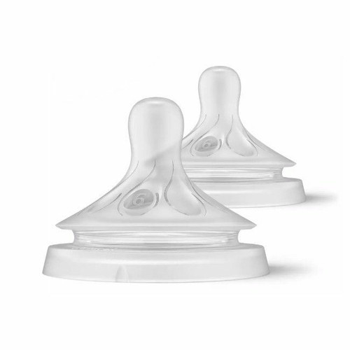 Philips AVENT 2 Natural Response Teats Flow 6 +6M SCY966/02