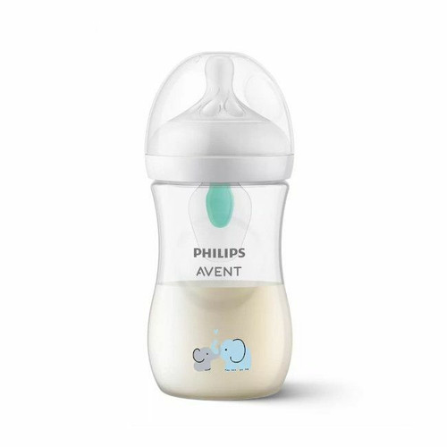 Philips AVENT Biberão Natural Response AirFree 260ml Elefante Philips AVENT Natural Response AirFree Bottle Elephant 260ml