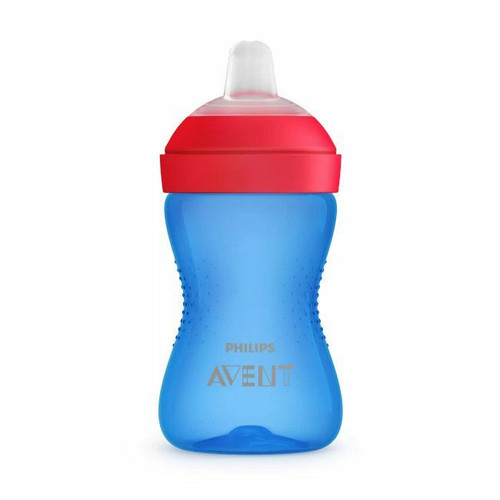Philips AVENT Copo de Aprendizagem Bico Macio 300ml Azul SCF802/01 Philips AVENT Blue Training Cup with Soft Spout 300ml SCF802/01