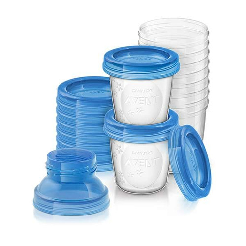 Philips AVENT Recipientes para Leite Materno SCF618/10 Philips AVENT Breast Milk Containers SCF618/10
