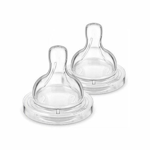 Philips AVENT Tetinas Classic+ Fluxo Lento 2 Furos SCF632/27 Philips AVENT Classic+ Teats Slow Flow 2 Holes SCF632/27