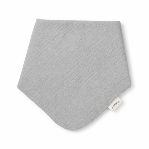 Saro Grey Bandana Bib 16515