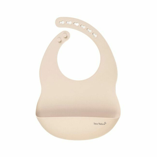 Saro Sand Silicone Pocket Bib 17486