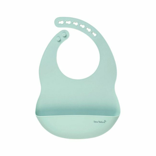 Saro Mint Silicone Pocket Bib 17481