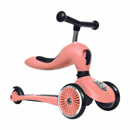 Scoot and Ride Highwaykick One Scooter Peach +12M 3529