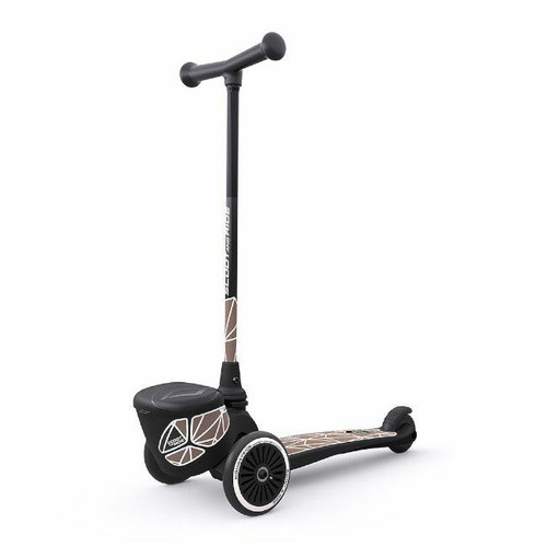Scoot and Ride Highwaykick 2 Scooter Brown Lines +2Y 3624