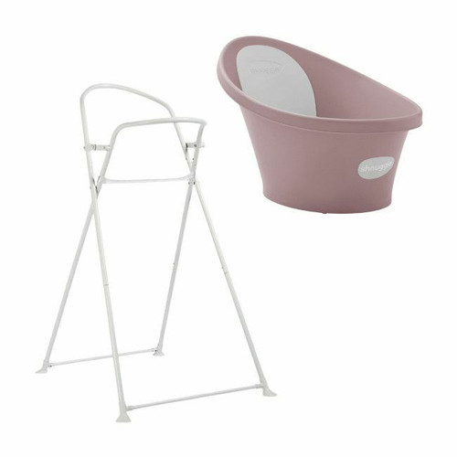 Shnuggle Ergonomic Baby Bath Blossom + Foldable Stand