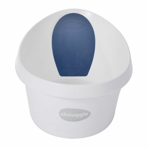 Shnuggle Banheira Ergonómica para Crianças Azul Marinho SHN-STB-WBS Shnuggle Ergonomic Toddler Bath Navy Blue SHN-STB-WBS