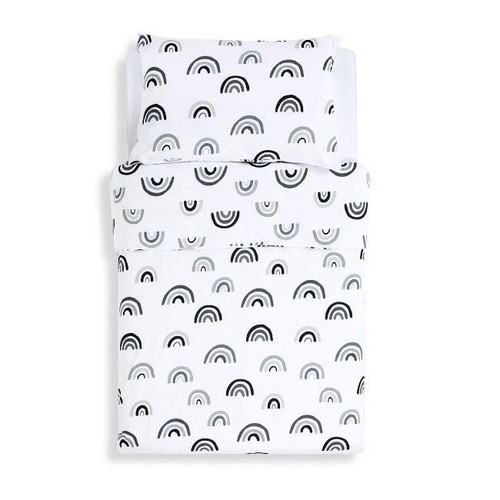 Snüz Duvet Cover + Pillowcase Mono Rainbow BD028EI