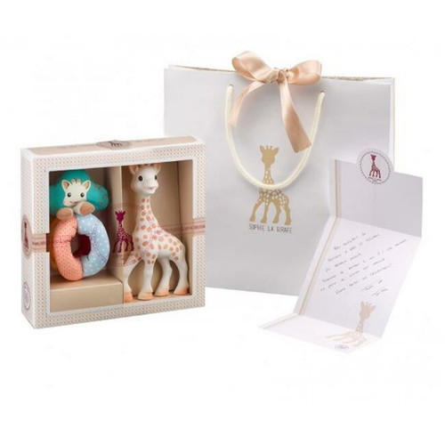 Sophie La Girafe Gift Set Giraffe + Rattle 000002