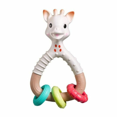 Sophie La Girafe Roca SO'PURE Natur'rings +3M 220132 Sophie La Girafe SO'PURE Natur'rings Rattle +3M 220132