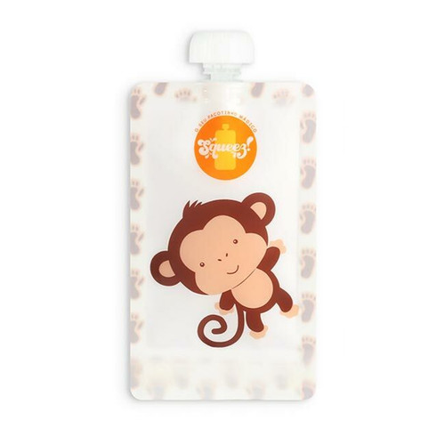 Squeez Pouch 150ml Monkey
