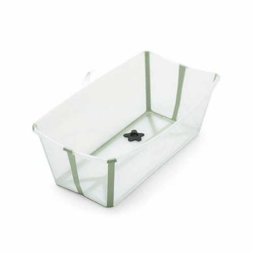 Stokke Flexi Bath Baby Bath Transparent Green 531910