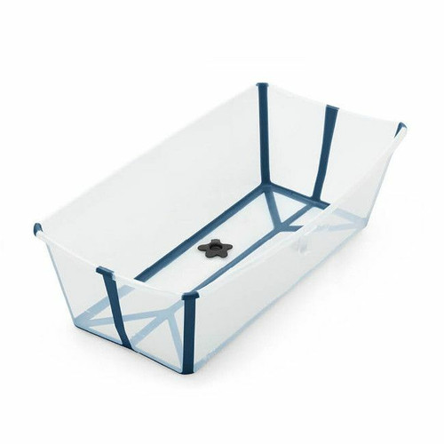 Stokke Banheira de Bebé Flexi Bath XL Transparent Blue 535902 Stokke Flexi Bath XL Baby Bath Transparent Blue 535902