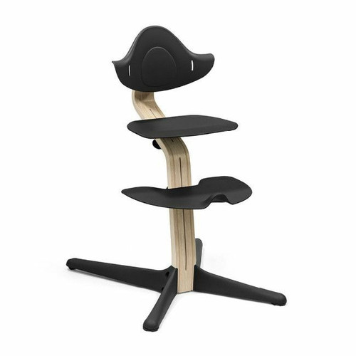 Stokke Nomi High Chair Natural Wood Black 626502