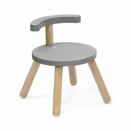 Stokke MuTable Cadeira para Mesa de Atividades V2 Storm Grey +18M 627102 Stokke MuTable Chair for Activity Table V2 Storm Grey +18M 627102