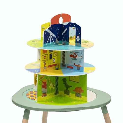 Stokke MuTable Casa Playhouse para Mesa de Atividades V2 +3 Anos Stokke MuTable Playhouse for Activity Table V2 +3Y
