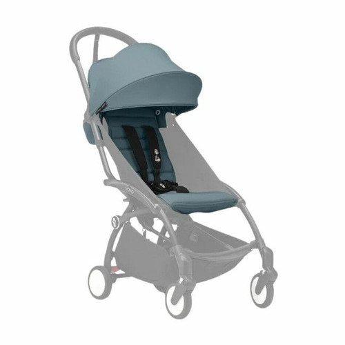 Stokke YOYO³ 6+ Textile Set Seat Pad & Canopy Aqua 646409