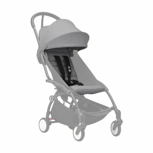 Stokke YOYO³ 6+ Textile Set Seat Pad & Canopy Stone 646410