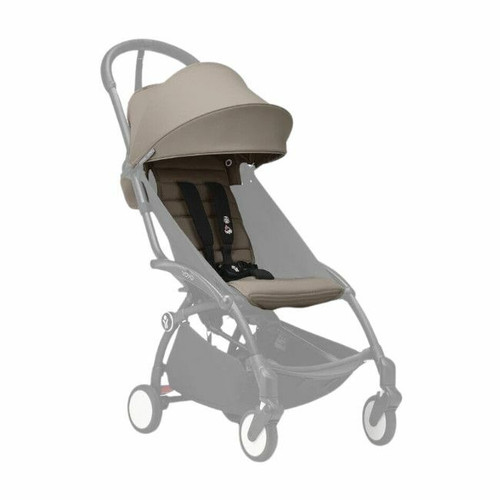 Stokke YOYO³ 6+ Textile Set Seat Pad & Canopy Taupe 646404