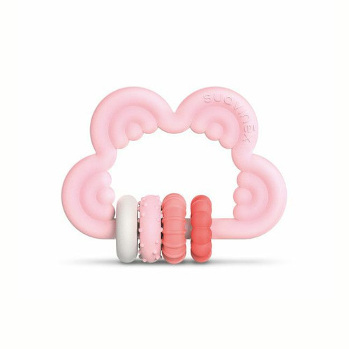 Suavinex Mordedor Didático Etapa 3 Nuvem Rosa +6M Suavinex Educational Teether Stage 3 Pink Cloud +6M