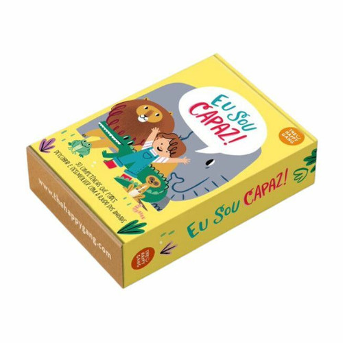 The Happy Gang Flashcards Eu Sou Capaz +3 Anos THG30 The Happy Gang Flashcards I Am Capable +3 Years THG30