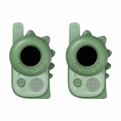 The Zoo Family Zoo Walkie Talkies Green Dinosaur x Green Dinosaur +3 Years