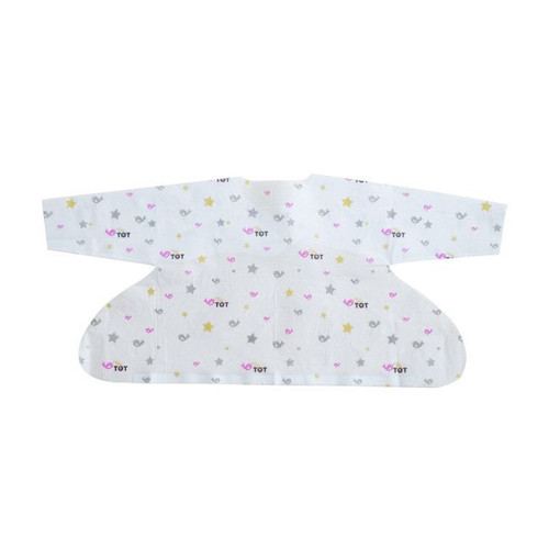 Tidy Tot Pack of 2 Disposable Long Sleeve Bibs
