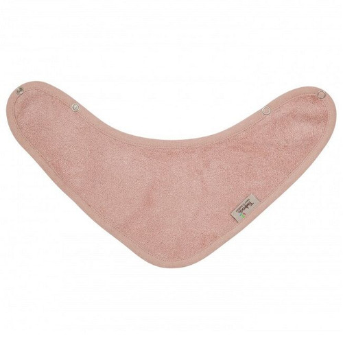 Timboo Babete Bandana Camada Dupla Misty Rose TM-BAV09-531 Timboo Double Layer Bandana Bib Misty Rose TM-BAV09-531