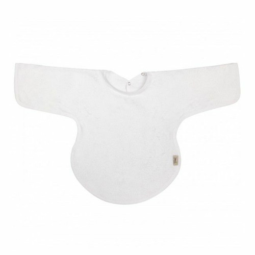 Timboo Sleeved Bib White TM-BAV03-WI