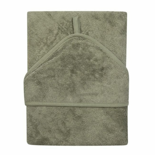 Timboo Hooded Bath Towel 95x95 Whisper Green TM-CAP05-540