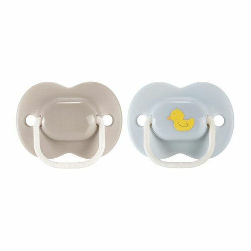 Tommee Tippee 2 Anytime Soothers 6-18M Duck Grey 433544