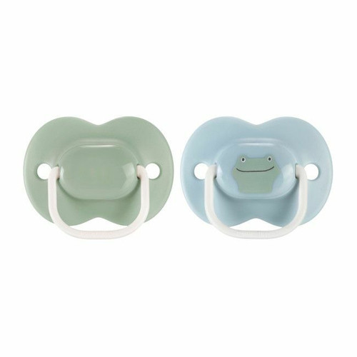 Tommee Tippee 2 Anytime Soothers 6-18M Frog Green 433544