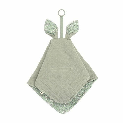 BIBS Doudou Canguru Algodão Orgânico Liberty Capel Sage BIBS Kangaroo Comforter Organic Cotton Liberty Capel Sage