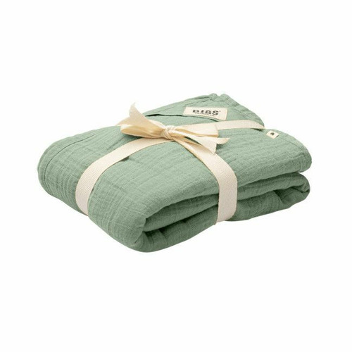 BIBS Fralda Musselina 120x120 Sage BIBS Muslin Cloth 120x120 Sage
