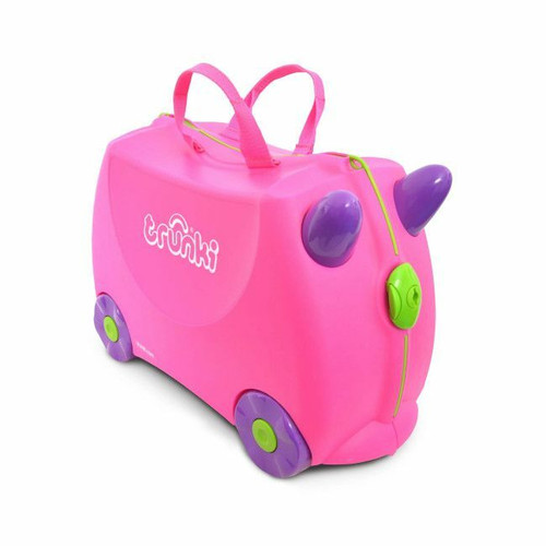 Trunki Mala de Viagem Rosa Trixie +3 Anos 80061 Trunki Ride-On Suitcase Pink Trixie +3 Years 80061