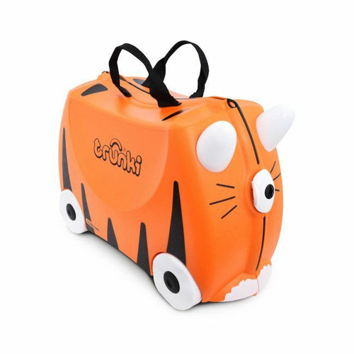 Trunki Mala de Viagem Tigre Tipu +3 Anos 80085 Trunki Ride-On Suitcase Tiger Tipu +3 Years 80085