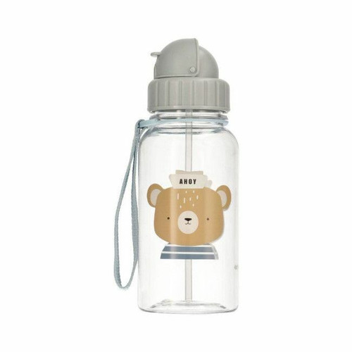 Tutete Bottle with Straw 500ml Bears By Eef Lillemor