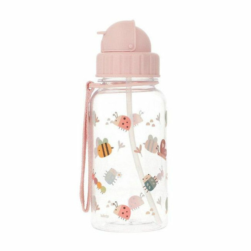 Tutete Bottle with Straw 500ml Bugs