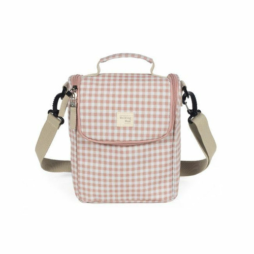 Walking Mum Insulated Lunch Bag I Love Vichy Pink 36302