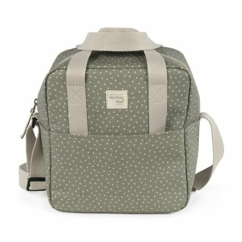 Walking Mum Lancheira Isotérmica Poppy Dots Moss 1120800342 Walking Mum Insulated Lunch Bag Poppy Dots Moss 1120800342