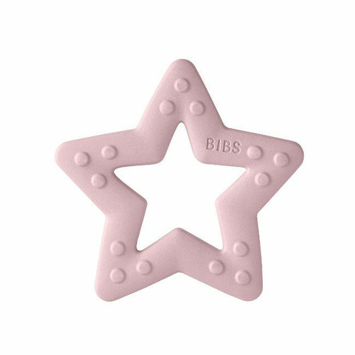 BIBS Baby Bitie Teether Star Pink Plum +2M
