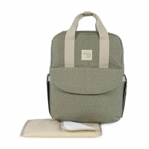 Walking Mum Poppy Dots Backpack Moss 1120800322