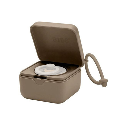 BIBS Pacifier Box Dark Oak