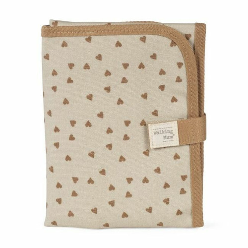 Walking Mum Changing Mat Poppy Hearts Cinnamon 1120800333
