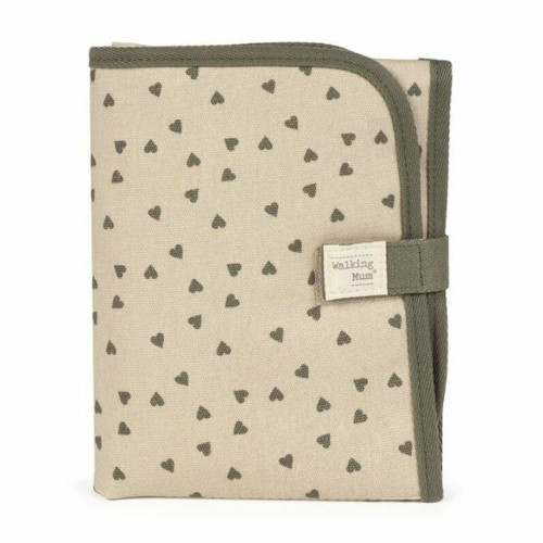 Walking Mum Changing Mat Poppy Hearts Moss 1120800332