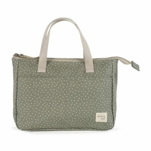 Walking Mum Maternity Toiletry Bag Poppy Dots Moss 1120800334