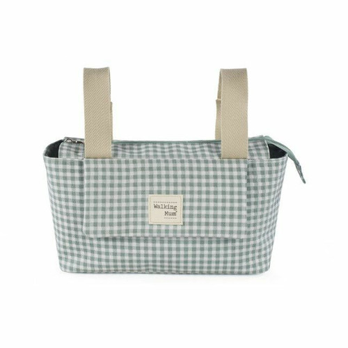 Walking Mum Stroller Organiser I Love Vichy Green 36263