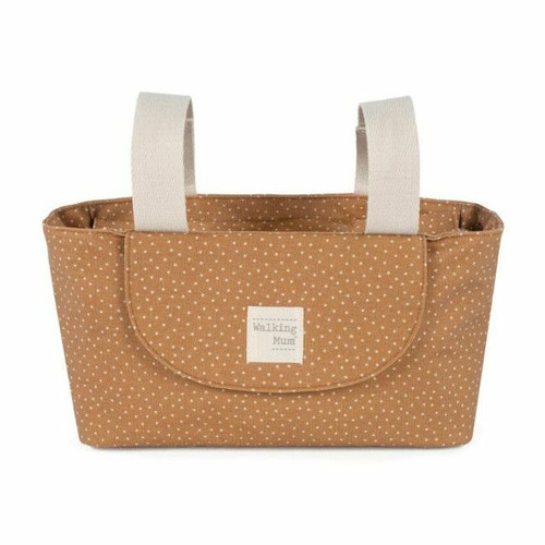 Walking Mum Stroller Organiser Poppy Dots Cinnamon 1120800327