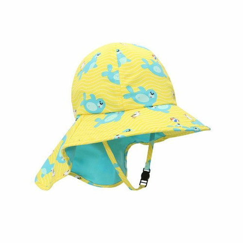 Zoocchini Flap Sun Hat UPF50 Seal 6-24M ZOO-015-003